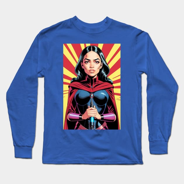 THE SQUAD- ALEXANDRIA OCASIO-CORTEZ 3 Long Sleeve T-Shirt by truthtopower